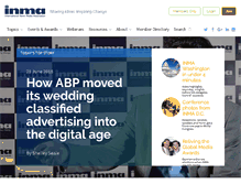 Tablet Screenshot of inma.org